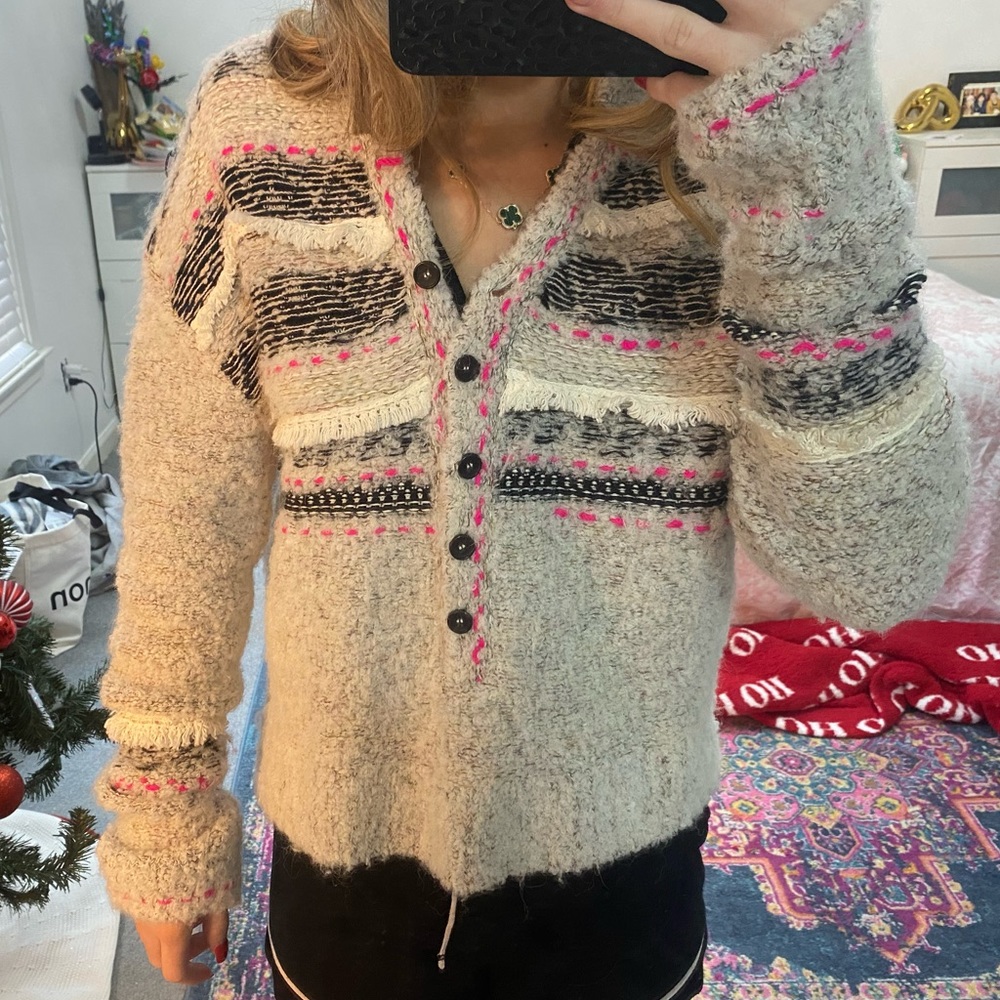 free people knitted sweater size extra small